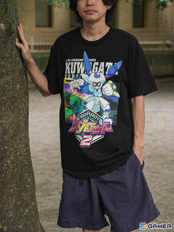 DANと「メダロット2」による公式コラボTシャツの受注販売が開始!1999年当時のゲームパッケージを再現、味わい深く経年変化していくの画像