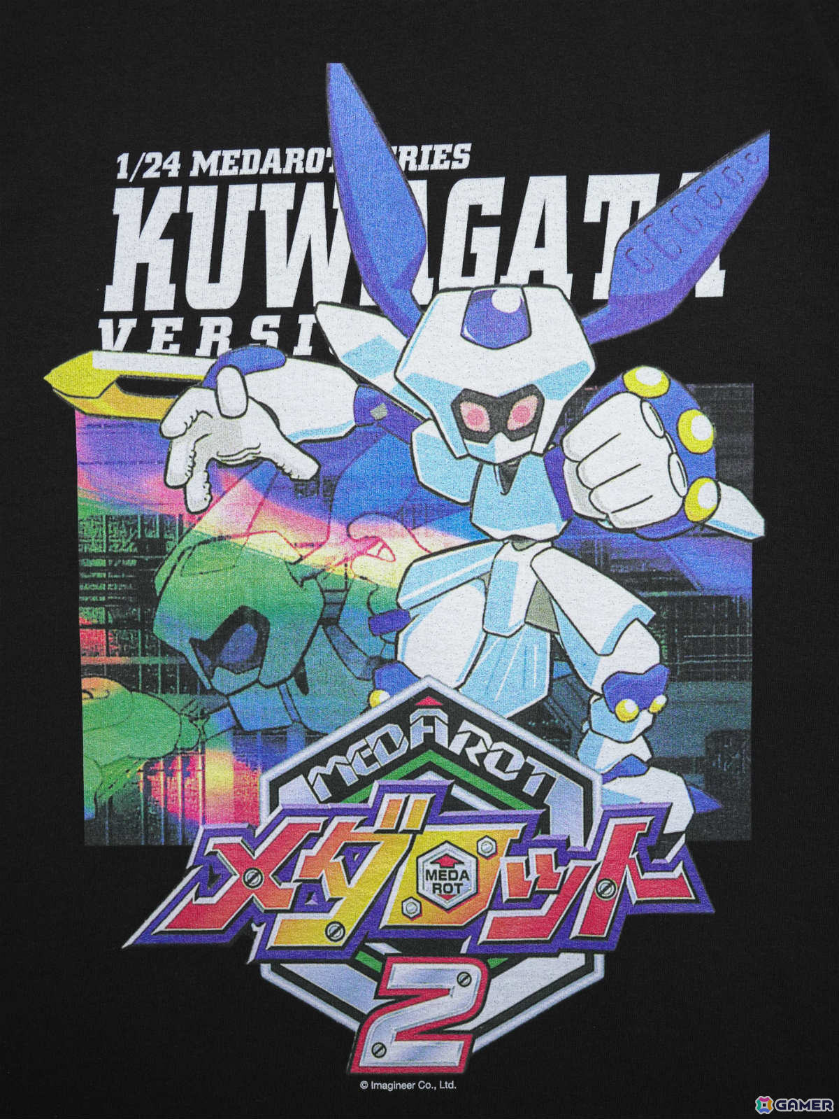 DANと「メダロット2」による公式コラボTシャツの受注販売が開始！1999年当時のゲームパッケージを再現、味わい深く経年変化していくの画像5