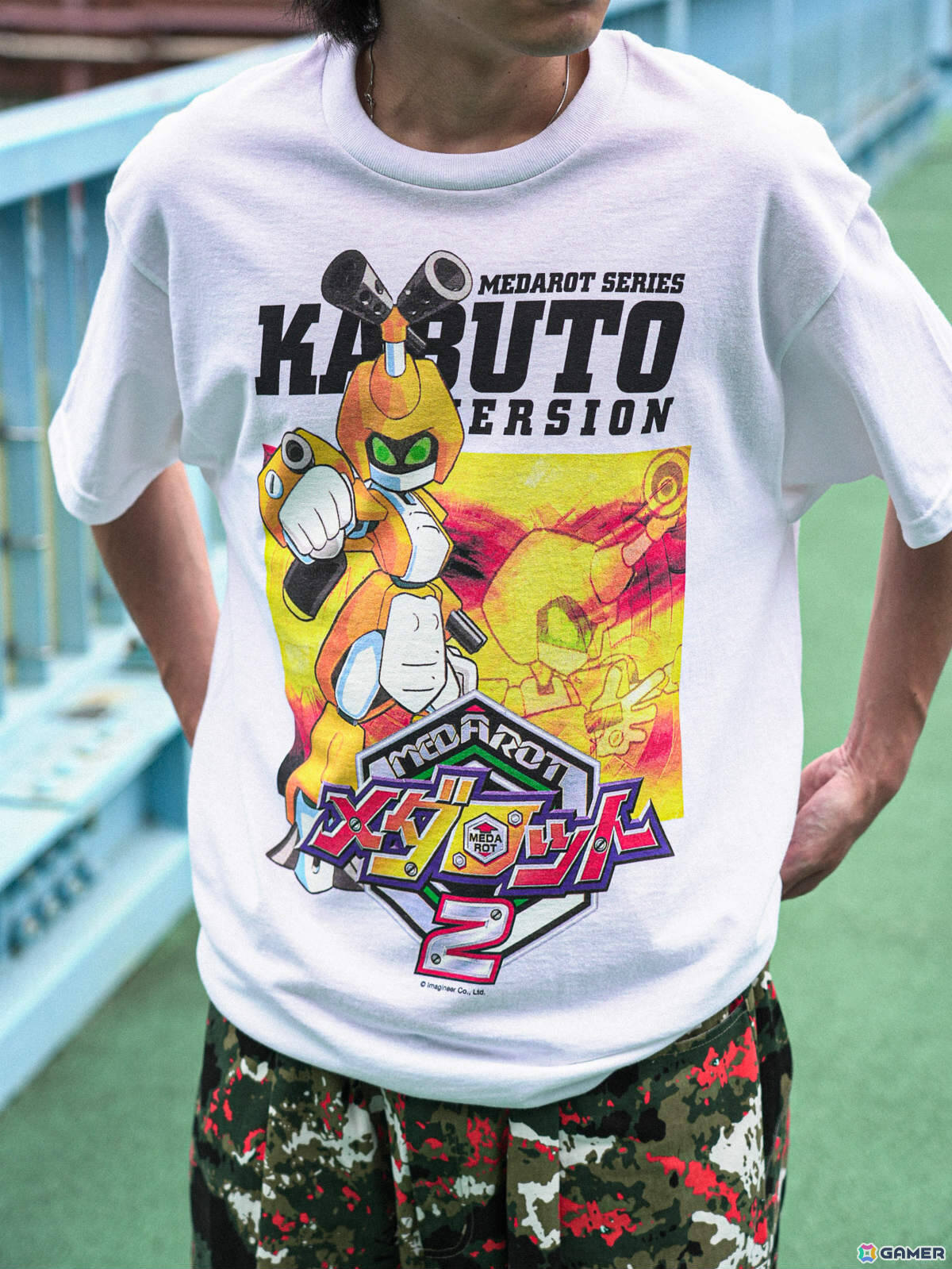 DANと「メダロット2」による公式コラボTシャツの受注販売が開始！1999年当時のゲームパッケージを再現、味わい深く経年変化していくの画像9