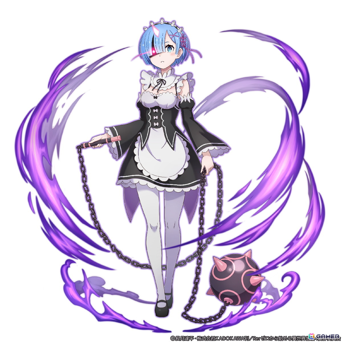 「グラサマ」で「Re:ゼロから始める異世界生活」とのコラボイベント後編がスタート!召喚には鬼化レムとエキドナが登場の画像