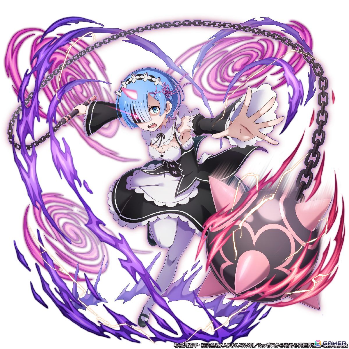 「グラサマ」で「Re:ゼロから始める異世界生活」とのコラボイベント後編がスタート!召喚には鬼化レムとエキドナが登場の画像