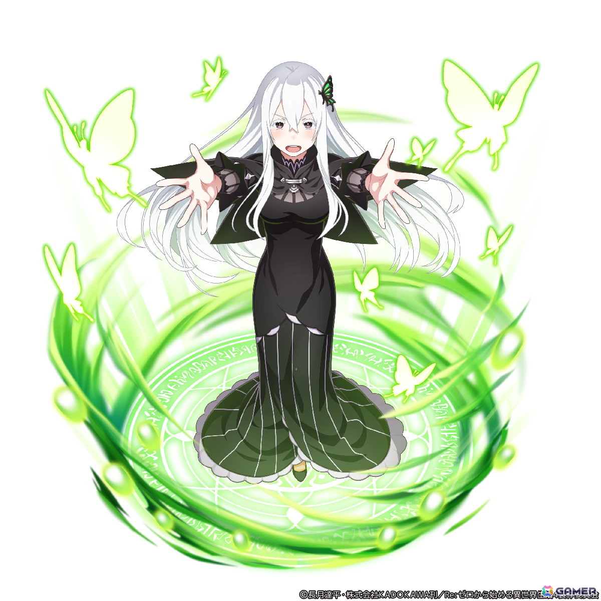 「グラサマ」で「Re:ゼロから始める異世界生活」とのコラボイベント後編がスタート!召喚には鬼化レムとエキドナが登場の画像