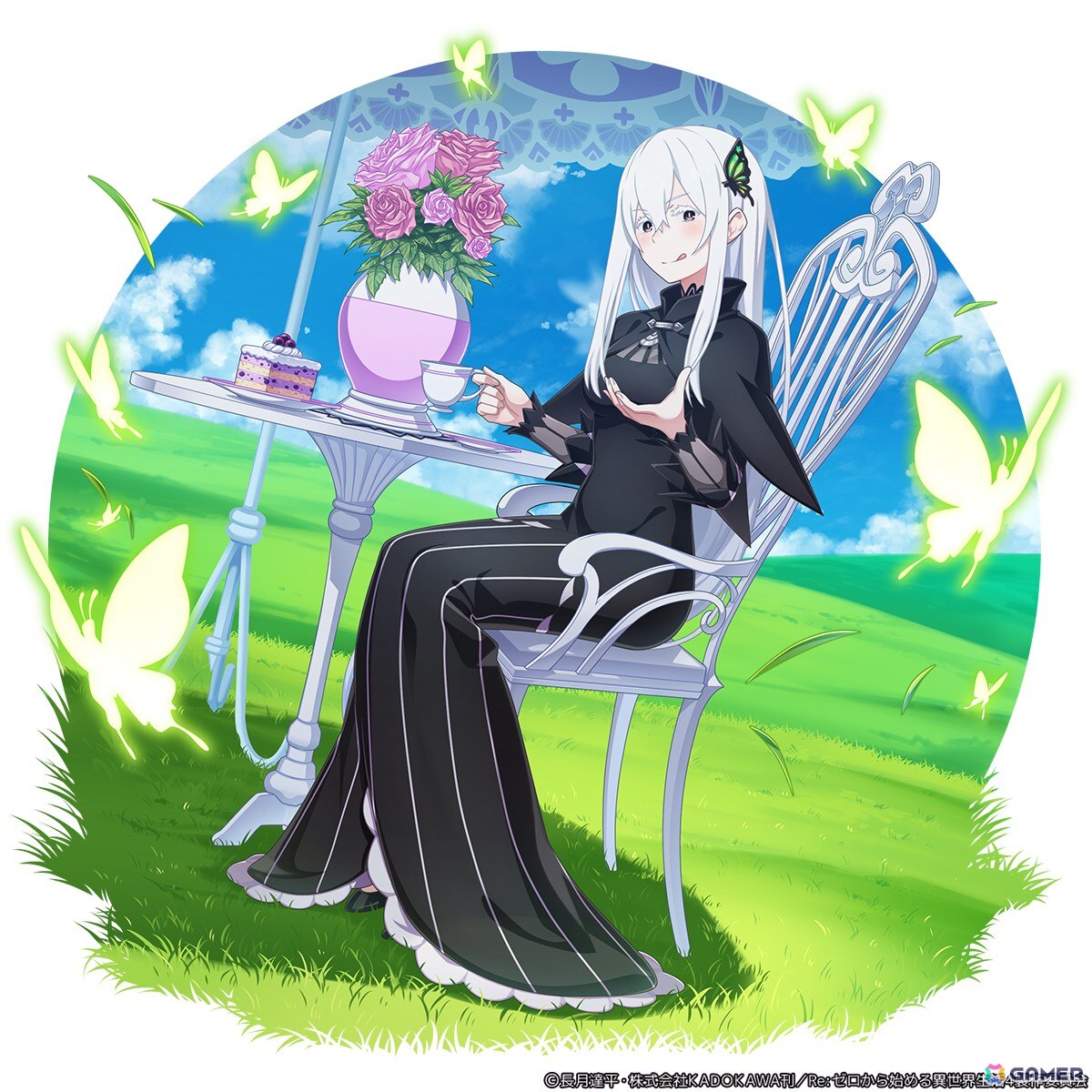 「グラサマ」で「Re:ゼロから始める異世界生活」とのコラボイベント後編がスタート!召喚には鬼化レムとエキドナが登場の画像