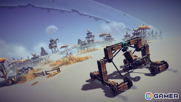 「Besiege」の物理演算を宇宙へ拡張する大型DLC「The Broken Beyond」がSteamで配信!新ブロックや崩壊した恒星系を巡るキャンペーンも収録の画像