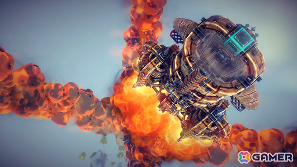 「Besiege」の物理演算を宇宙へ拡張する大型DLC「The Broken Beyond」がSteamで配信!新ブロックや崩壊した恒星系を巡るキャンペーンも収録の画像