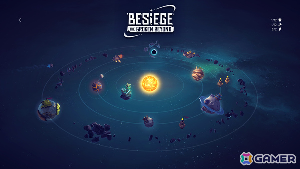 「Besiege」の物理演算を宇宙へ拡張する大型DLC「The Broken Beyond」がSteamで配信!新ブロックや崩壊した恒星系を巡るキャンペーンも収録の画像