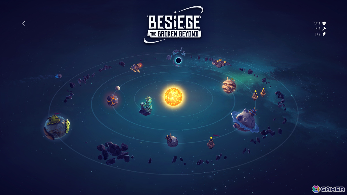 「Besiege」の物理演算を宇宙へ拡張する大型DLC「The Broken Beyond」がSteamで配信！新ブロックや崩壊した恒星系を巡るキャンペーンも収録の画像9