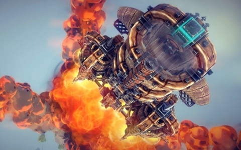 「Besiege」の物理演算を宇宙へ拡張する大型DLC「The Broken Beyond」がSteamで配信!新ブロックや崩壊した恒星系を巡るキャンペーンも収録