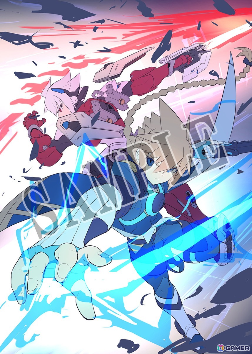 Switch 2版「蒼き雷霆 ガンヴォルト トライアングル エディション」が10月22日に発売!予約特典&店舗特典情報も公開の画像
