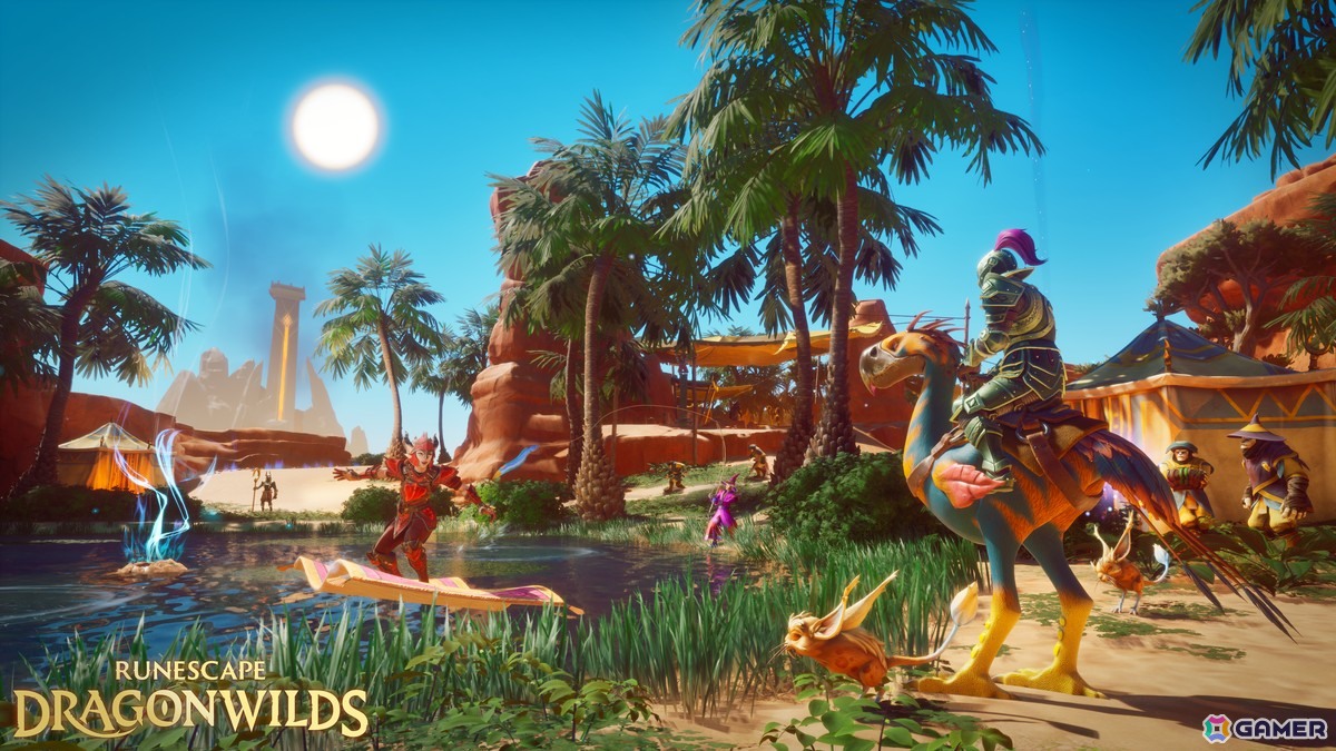 サバイバルクラフトRPG「RuneScape: Dragonwilds」に新エリア「アンブラル砂漠」が実装!日本語にも正式対応の画像