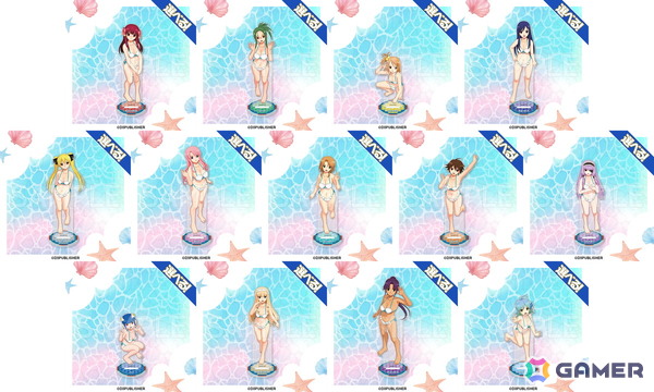 「ドリームクラブ」シリーズのオンラインくじがコトブキヤくじで販売中！コスチューム・ヴィーナス姿のホストガールや思い出のメールやデート写真を使用した景品が登場の画像5