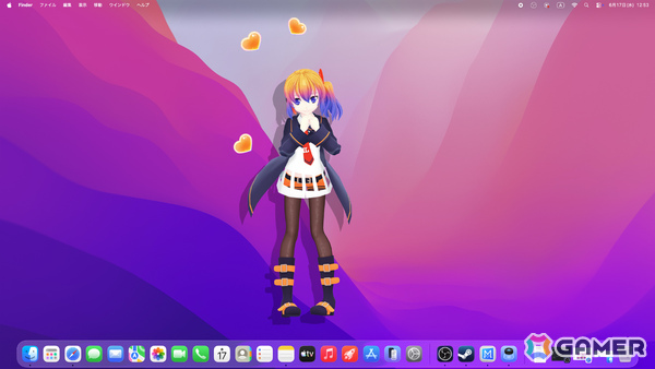 「Desktop Mate」200万DLを突破!Mac版がオープンベータとして配信、過去最大22作品の20%オフセールもの画像