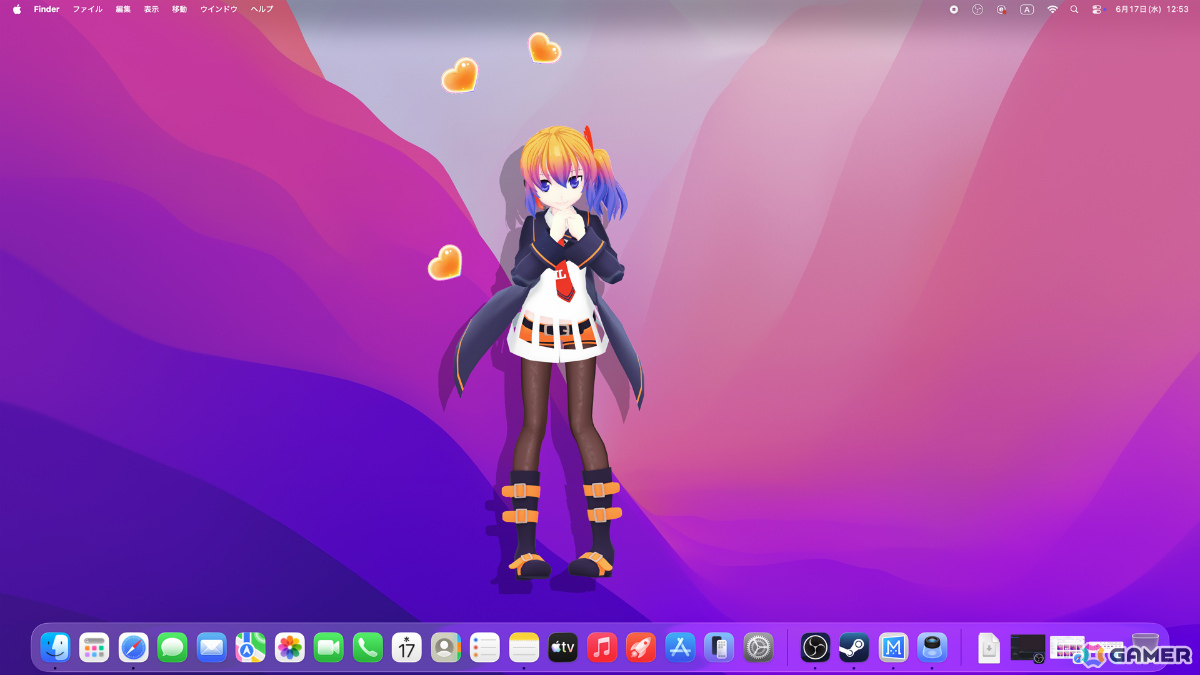 「Desktop Mate」200万DLを突破！Mac版がオープンベータとして配信、過去最大22作品の20％オフセールもの画像7