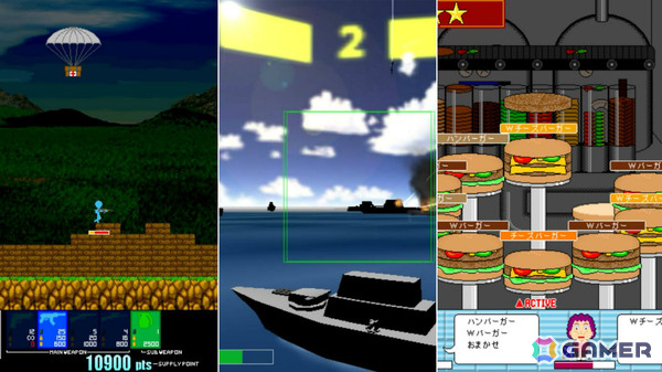 2000年代のフリーゲーム「フロントライン」「ネイビーミッション」「バーガーメーカー」がSteamで7月上旬に順次リリース！の画像1