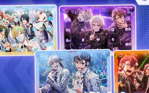 キーボードアプリ「Simeji」と「アイドリッシュセブン」が初コラボ！限定デザインのきせかえ4種が貰える