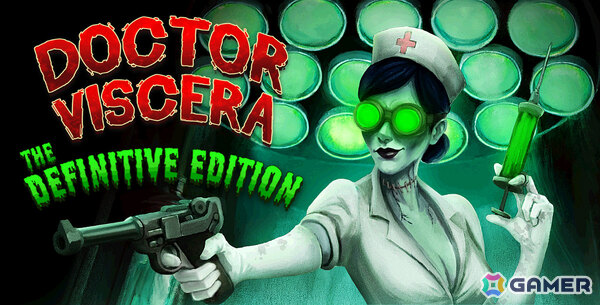 サバイバルホラー「Doctor Viscera」Definitive EditionがSteamで配信！新たな追跡者「ナース」に加えビジュアル面の改善や多数の最適化もの画像1