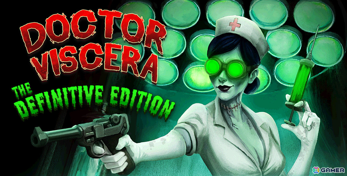 サバイバルホラー「Doctor Viscera」Definitive EditionがSteamで配信!新たな追跡者「ナース」に加えビジュアル面の改善や多数の最適化もの画像