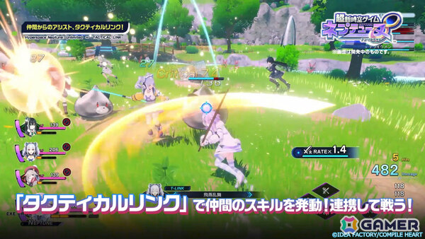 「超新時空ゲイム ネプテューヌ∞」四女神が遊び方を教えてくるPVが公開！フォトモード、やりこみ要素「闘技場」「ネプトラルタワー」の情報もの画像