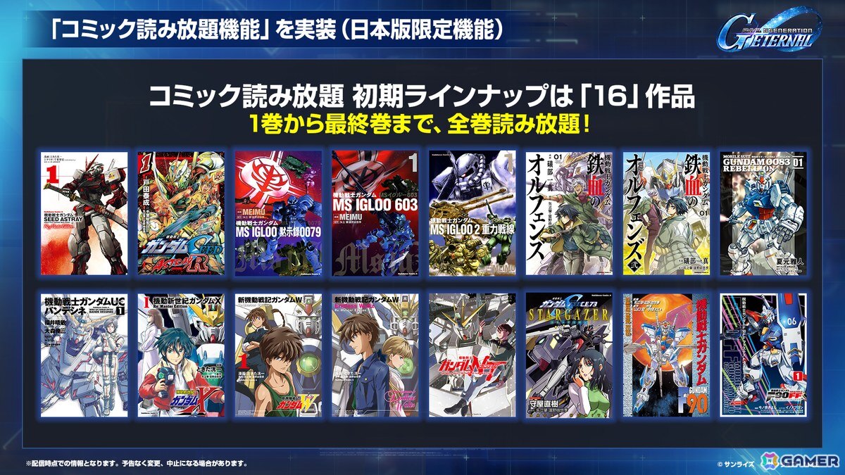 「SDガンダム ジージェネレーション エターナル」のロードマップ公開！「機動戦士ガンダムF91」追加やDMM GAMES版配信が決定の画像33