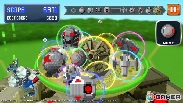 「パックマン」「ゼビウス」などナムコのアーケードタイトルをモチーフにした3Dパズル「NAMCO LEGENDARY Mountains」が発売！の画像