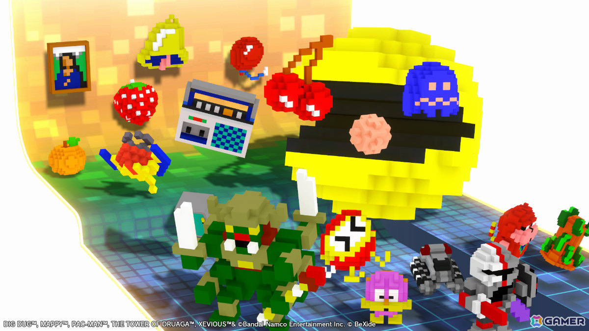 「パックマン」「ゼビウス」などナムコのアーケードタイトルをモチーフにした3Dパズル「NAMCO LEGENDARY Mountains」が発売！の画像11
