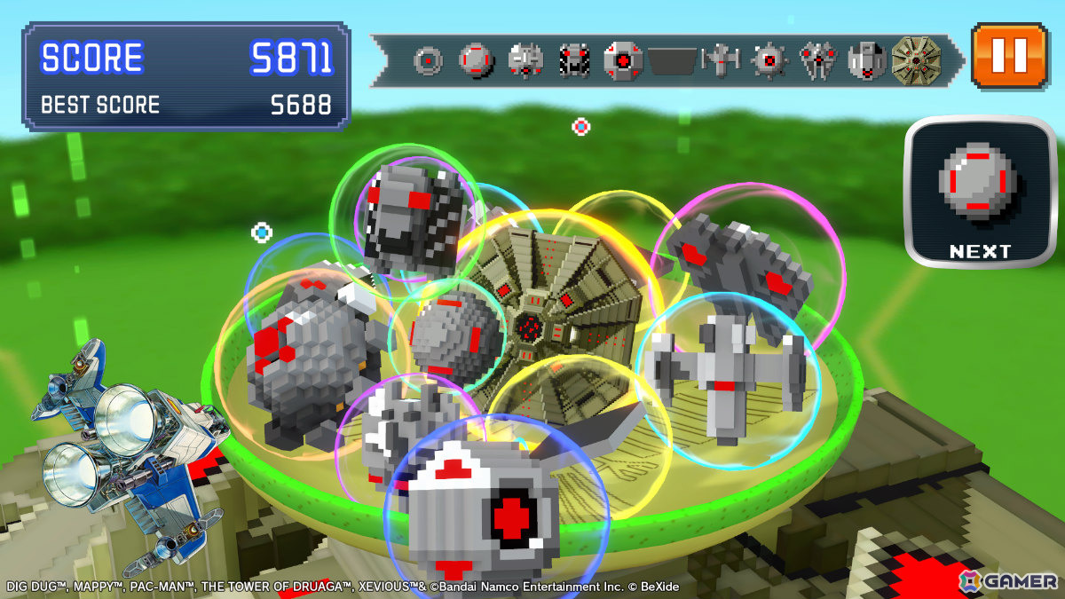「パックマン」「ゼビウス」などナムコのアーケードタイトルをモチーフにした3Dパズル「NAMCO LEGENDARY Mountains」が発売！の画像3