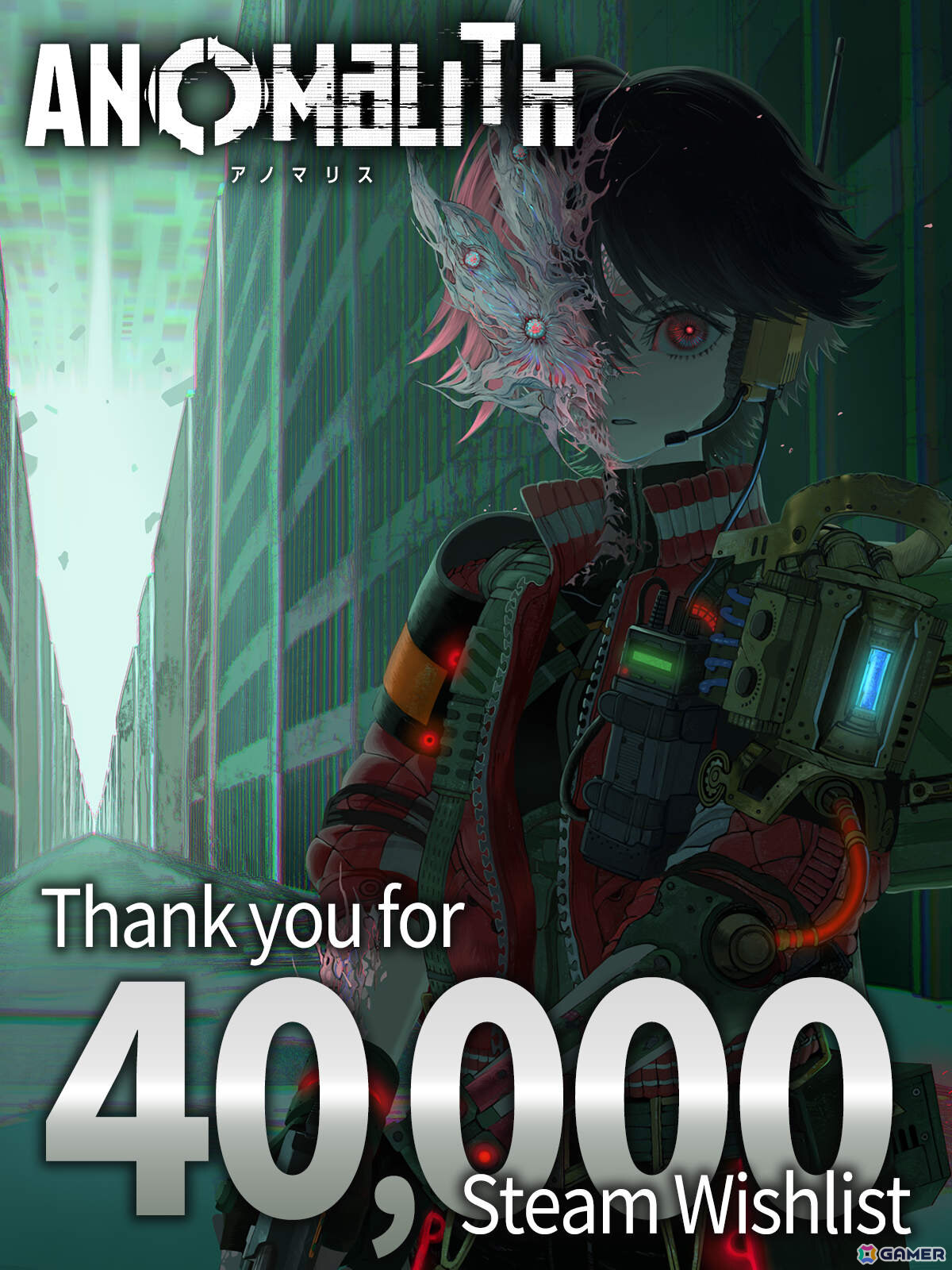 「アノマリス／ANOMALITH」Steamウィッシュリストの登録数が4万件を突破！田中ロミオ氏の書き下ろしショートストーリーが公式Xで公開の画像