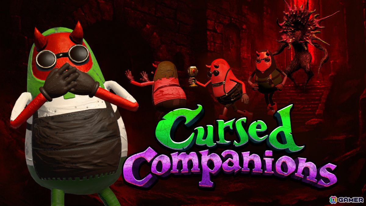 NGワードを言ったらアウトの協力型ホラーゲーム「Cursed Companions」正式版が7月9日にリリース！の画像