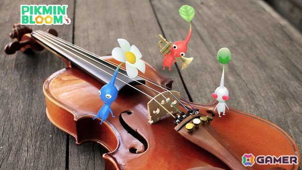 「ピクミンブルーム」で「クラシック音楽祭」イベントが現地時間7月1日より開催！ミニチュア楽器を身につけたピクミンが新登場の画像1