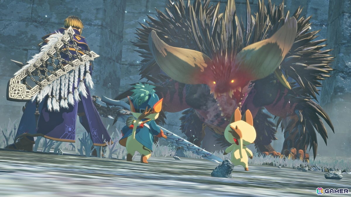 「モンスターハンターストーリーズ3　～運命の双竜～」強力なキングモンスターが出現！ナビルーやネルギガンテが登場する有料DLC追加サイドストーリー「ルディ編」もの画像