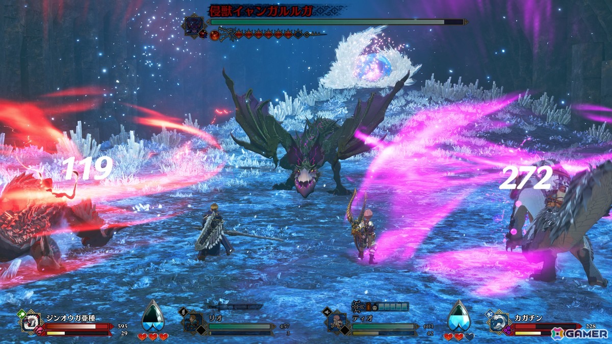 「モンスターハンターストーリーズ3　～運命の双竜～」強力なキングモンスターが出現！ナビルーやネルギガンテが登場する有料DLC追加サイドストーリー「ルディ編」もの画像