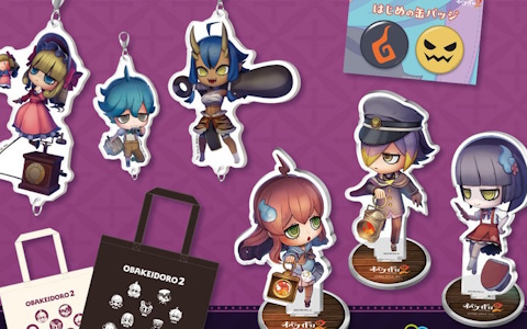 「オバケイドロ2」の新作グッズがINFOLENS GEEK SHOPで発売！アクスタやトートバッグなどがラインナップ
