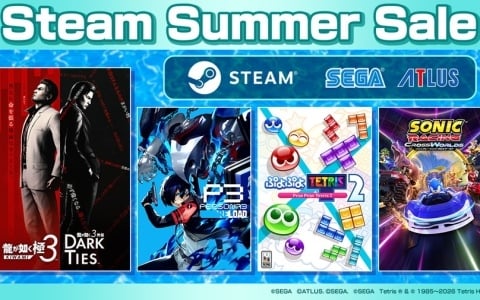 「龍が如く 極3 / 龍が如く3外伝 Dark Ties」が35％オフ、「ソニックレーシング クロスワールド」が50％オフに！「Steam Summer Sale」が開催中