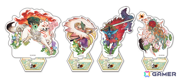 20周年を迎えた「大神」シリーズとイラストレーター・とびはち氏がコラボ！パブミラーなどをラインナップしたオンラインくじが登場の画像6