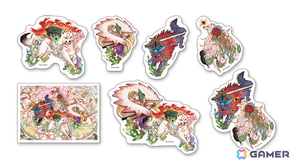 20周年を迎えた「大神」シリーズとイラストレーター・とびはち氏がコラボ！パブミラーなどをラインナップしたオンラインくじが登場の画像8