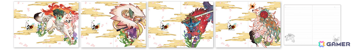 20周年を迎えた「大神」シリーズとイラストレーター・とびはち氏がコラボ！パブミラーなどをラインナップしたオンラインくじが登場の画像