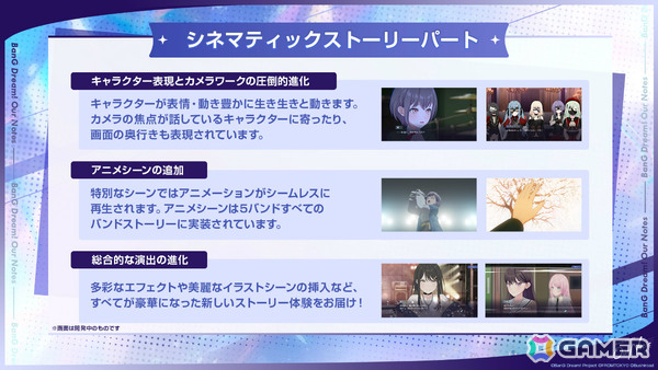 「BanG Dream! Our Notes」事前登録受付が開始！パーティ対戦型「撃奏ライブ」や劇的な進化を遂げたシネマティックストーリーパートなどを紹介の画像15