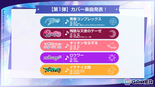 「BanG Dream! Our Notes」事前登録受付が開始！パーティ対戦型「撃奏ライブ」や劇的な進化を遂げたシネマティックストーリーパートなどを紹介の画像6