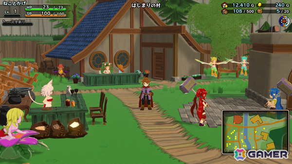 魔物娘たちと冒険するローグライクRPG「魔物娘と不思議な冒険～力の宝珠と帰還の塔～ Remastered Edition」がSwitch 2で7月16日に発売！の画像2