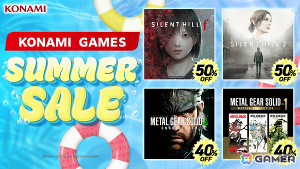 「SILENT HILL f」が半額、「METAL GEAR SOLID Δ: SNAKE EATER」が40％オフとなるKONAMIサマーセールが開催！の画像1