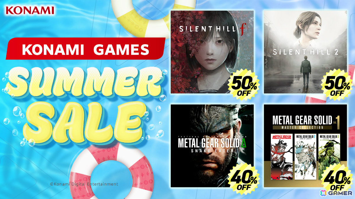 「SILENT HILL f」が半額、「METAL GEAR SOLID Δ: SNAKE EATER」が40％オフとなるKONAMIサマーセールが開催！の画像
