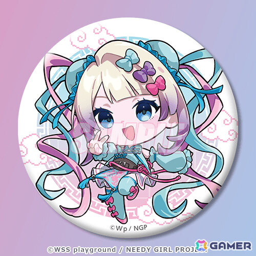 TVアニメ「NEEDY GIRL OVERDOSE」オンラインくじが7月2日より販売開始！超てんちゃんとあめちゃんのチャイナドレス姿を描いたBIGアクスタなどが賞品にの画像14