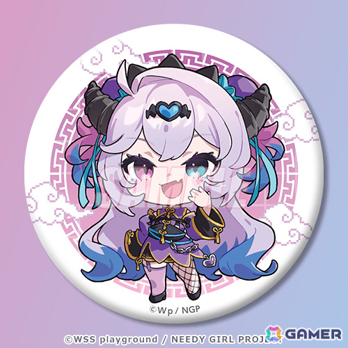 TVアニメ「NEEDY GIRL OVERDOSE」オンラインくじが7月2日より販売開始！超てんちゃんとあめちゃんのチャイナドレス姿を描いたBIGアクスタなどが賞品にの画像