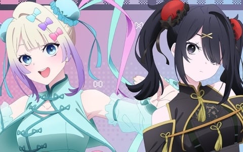 TVアニメ「NEEDY GIRL OVERDOSE」オンラインくじが7月2日より販売開始！超てんちゃんとあめちゃんのチャイナドレス姿を描いたBIGアクスタなどが賞品に