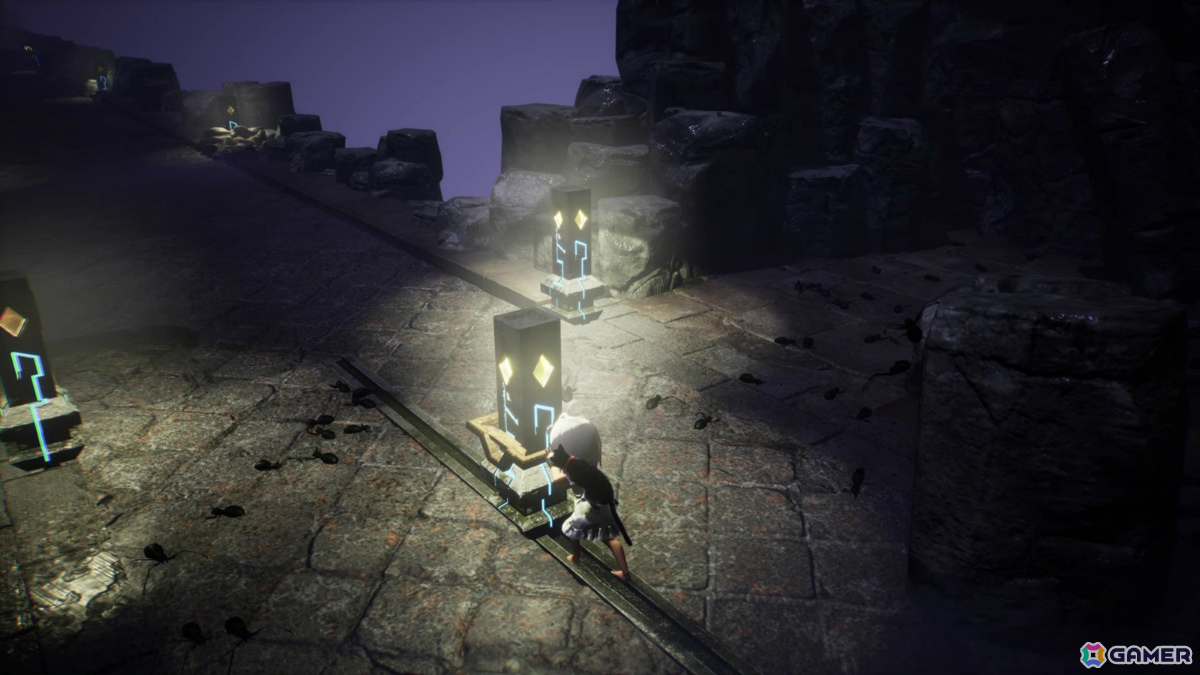 黒猫になり少女を導く幻想的な探索型3Dアクションパズル「LIGHT黒猫と記憶を失った少女」PS5パッケージ版が11月5日に発売！の画像