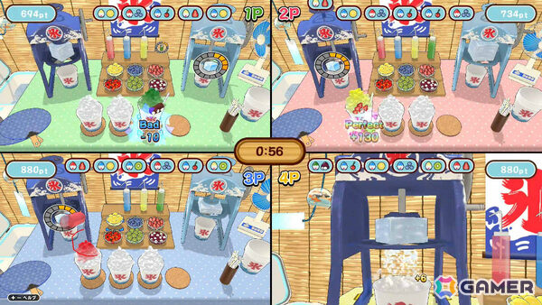 ワンオペかき氷作りゲーム「作って！かき氷」が7月9日に配信！最大4人で腕前を競い合うこともの画像4