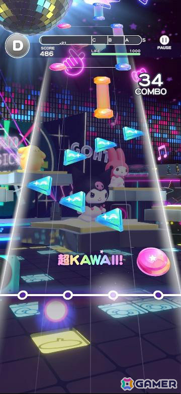 サンリオキャラクターと一緒に楽しむ“超KAWAII”ダンス＆リズムゲーム「Sanrio Kawaii Me Live!」が2027年にリリース！の画像4