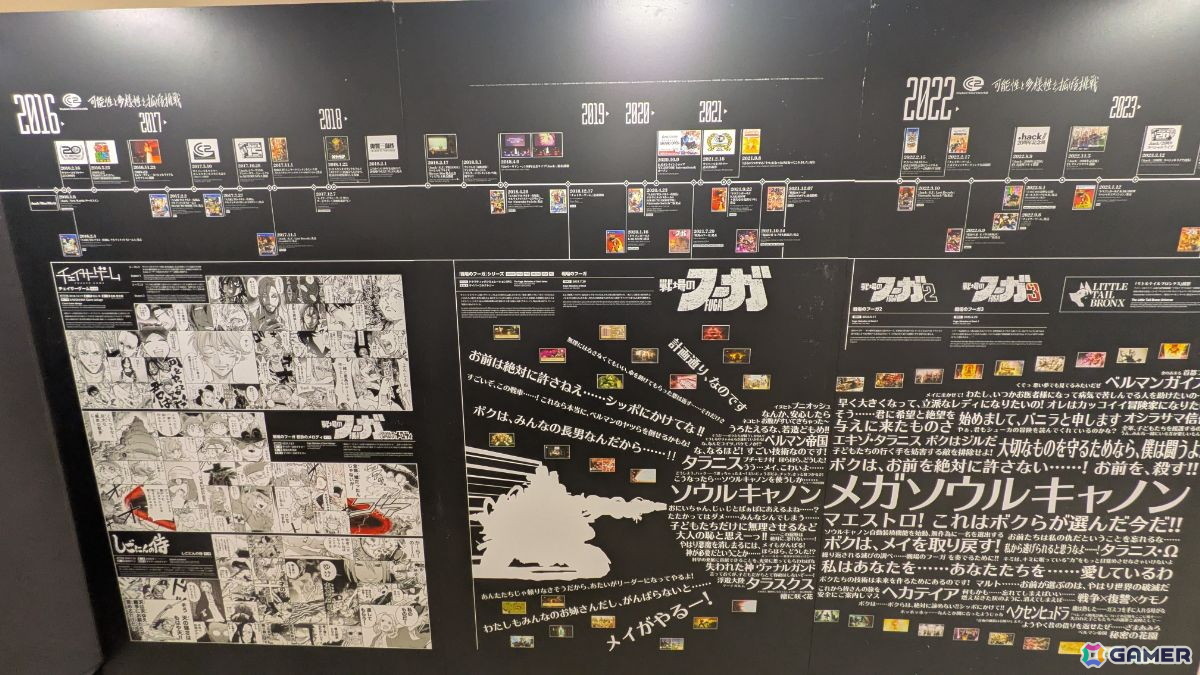 「サイバーコネクトツー展 in 東京」レポート：“好き”と“情熱”が詰まった30年の軌跡を展示とトークイベントで振り返るの画像