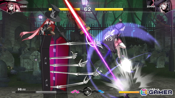 「UNDER NIGHT IN-BIRTH II Sys:Celes」ゾハル（CV：大久保藍子）のトレーラーが公開！鋭い爪による近接戦闘を得意とするスピードタイプのキャラの画像6