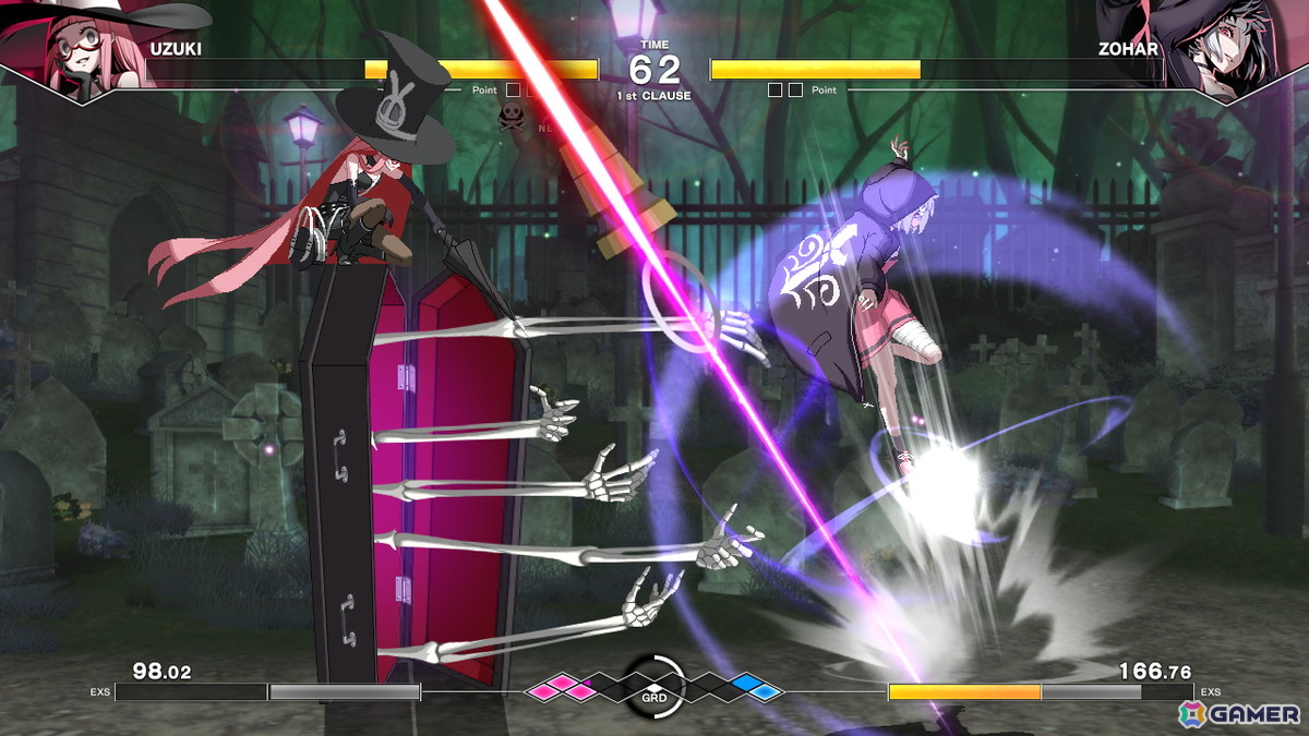 「UNDER NIGHT IN-BIRTH II Sys:Celes」ゾハル（CV：大久保藍子）のトレーラーが公開！鋭い爪による近接戦闘を得意とするスピードタイプのキャラの画像